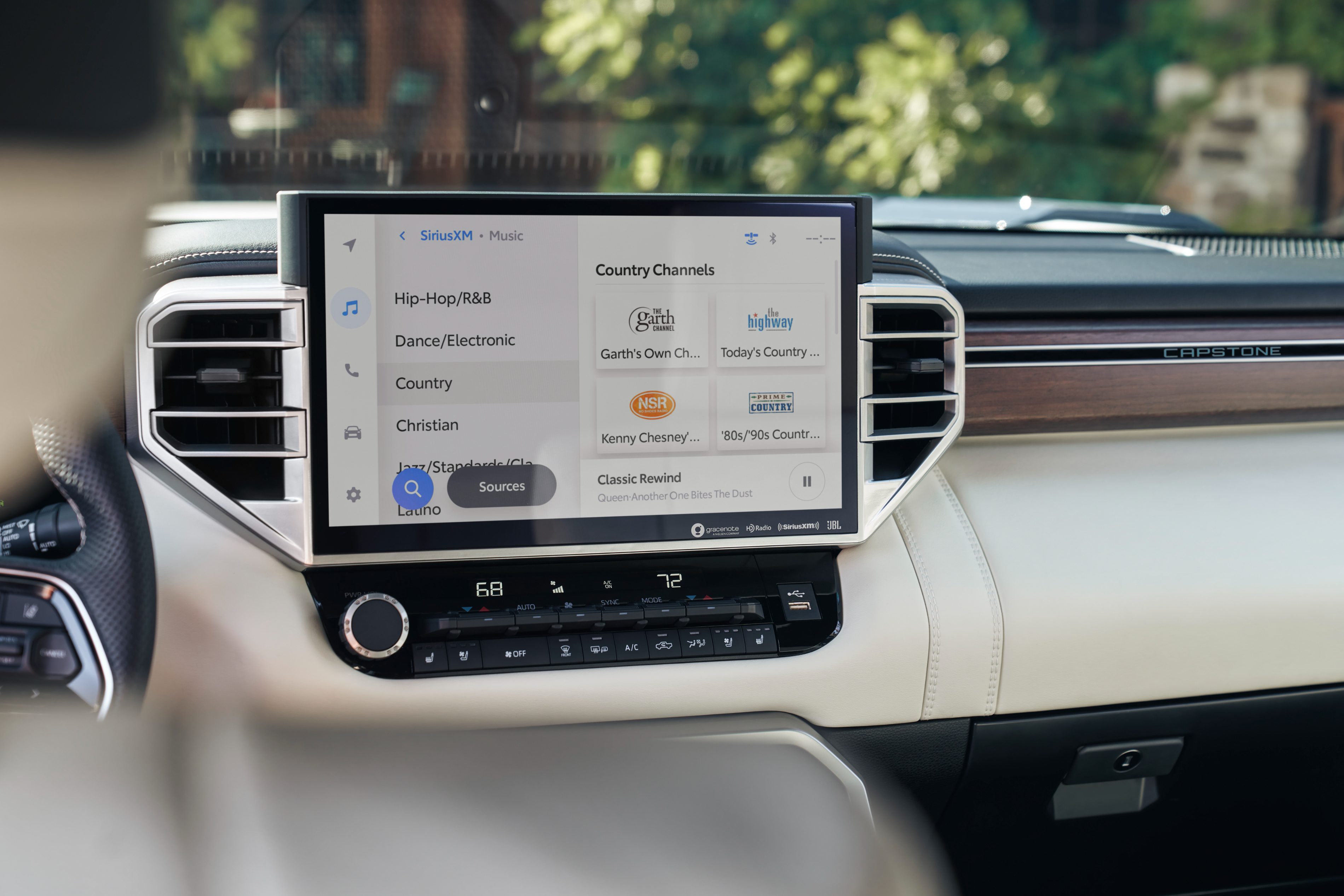 2023 Tundra touchscreen interior